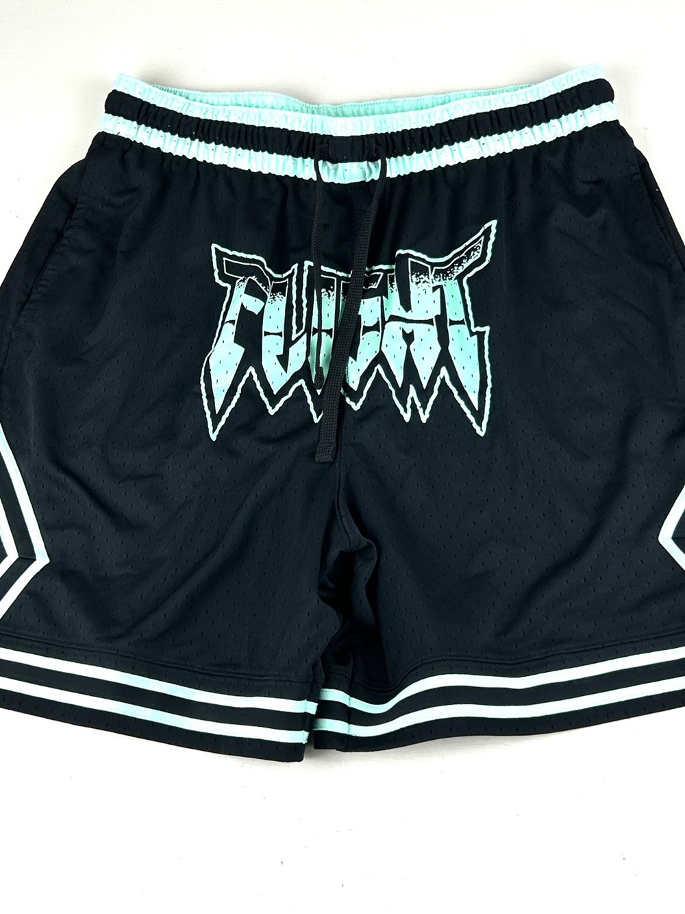 AIR JORDAN Jumpman Nike Flight Mens XXL Basketball Shorts Black